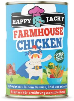 6 x 400g Happy Jacky Farmhouse Chicken